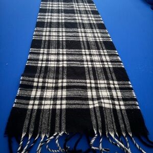 vintage Christian Dior Monsieur plaid scarf,